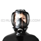 Preview: Deluxe Gasmaskenzipperhaube HR-FZ mit Panoramafenster - Modell Fernez Willson - sofort lieferbar in Größe L